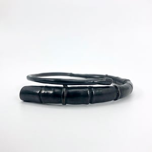 Image of Black Tendril Bangle Bracelet 09
