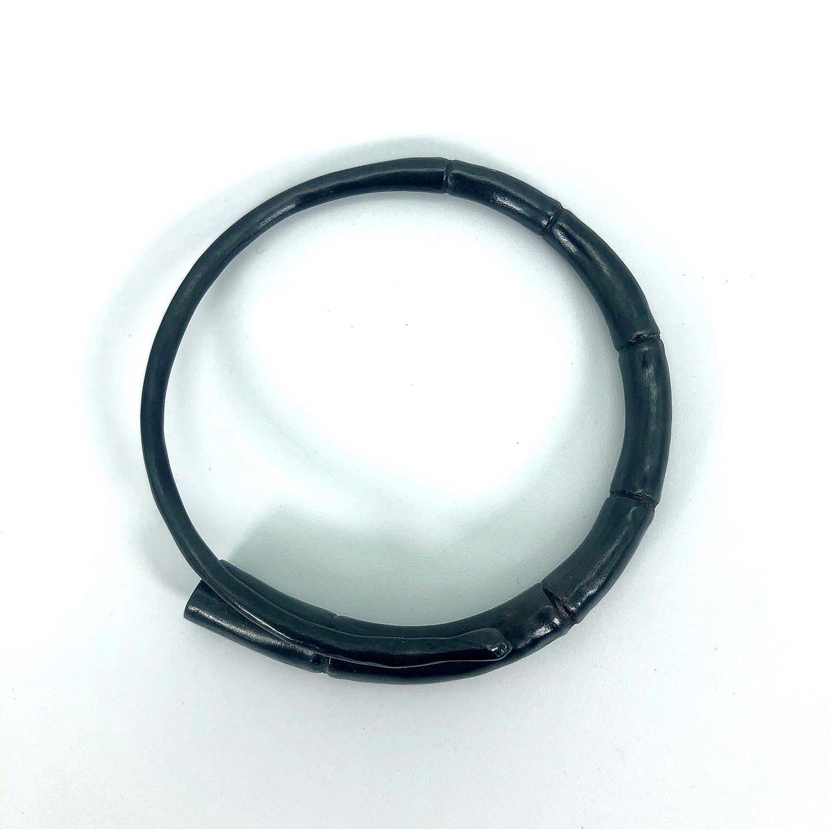 Image of Black Tendril Bangle Bracelet 11