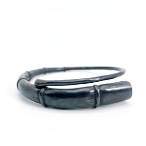Image of Black Tendril Bangle Bracelet 12