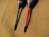 2 x pike floats in oak box