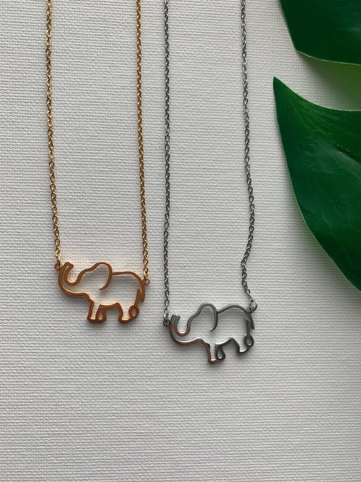 Royal Elephant Pendant Fancy Chain Necklace