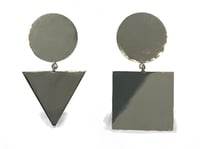 Image 1 of ABC Dangle Earrings Polished 