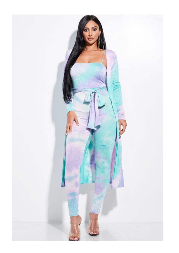 Image of Almost Famous Tie Dye two piece set