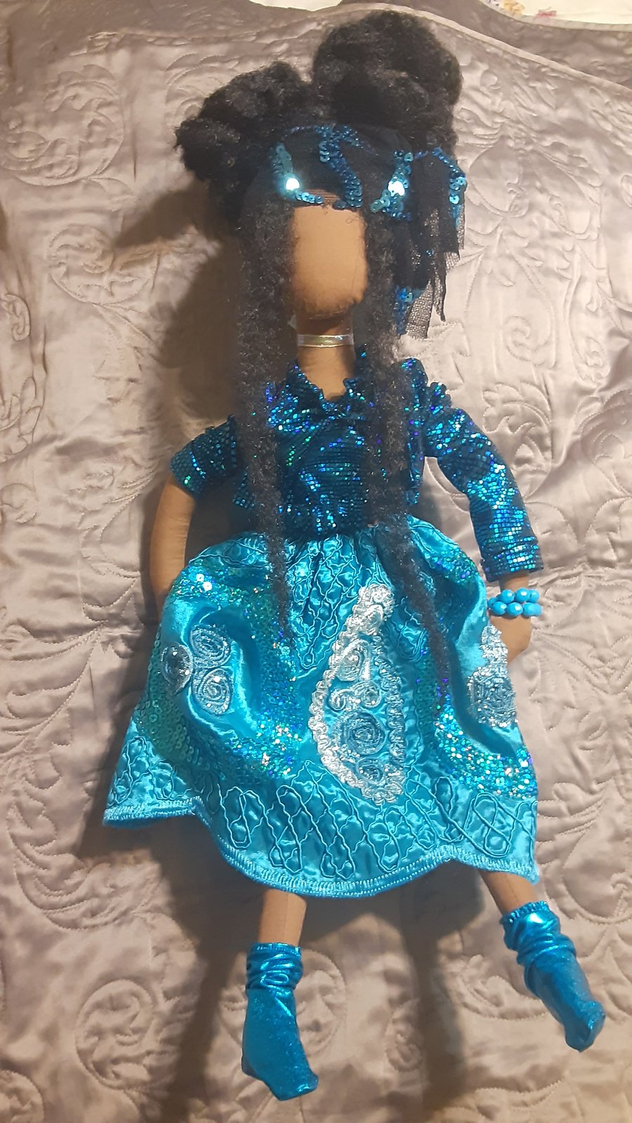 Image of ONE OF A KIND HANDMADE DOLL