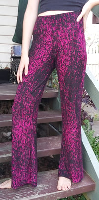 Image 2 of Magenta Galaxy Kat Pants Small - last pair!