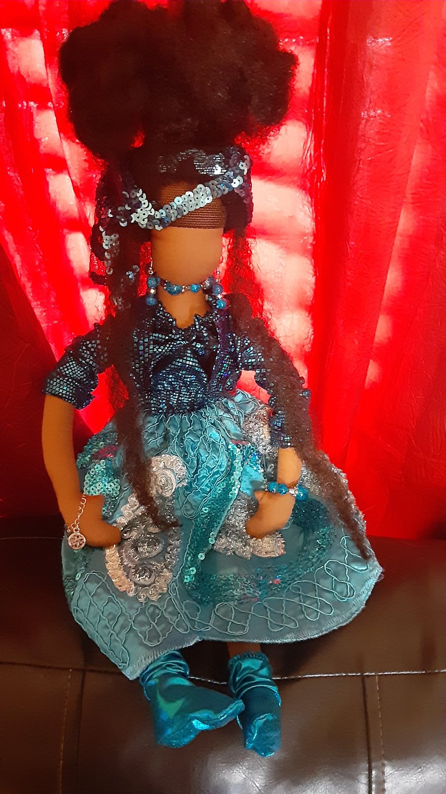 Image of ONE OF A KIND HANDMADE DOLL
