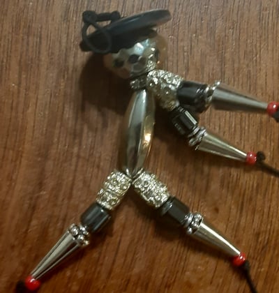 Image of Grateful Charm key chain