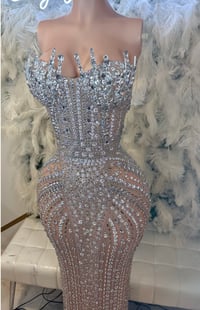 Image 5 of Preorder only  Forever Rhinestone Maxi Dress