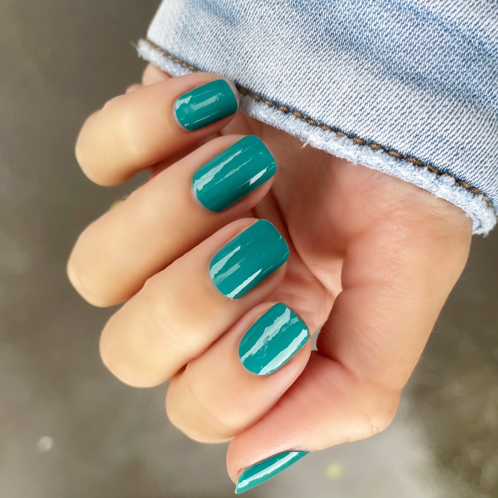 The Real Teal Nail Polish Strip