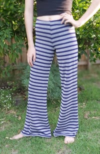 Image 1 of Kat pants blue/white with lurex