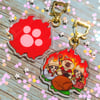Spicy Cat Chefs Double-Sided Charm!