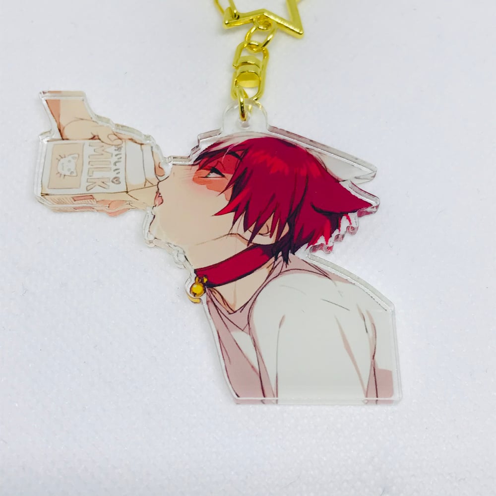 Image of My Hero Academia | Shoto Todoroki | Keychain Charm