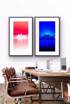 Cherry Bloom - Battersea Power Station - Limited Edition Print 2/10