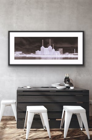 Vibrance Sepia - Battersea Power Station - Limited Edition Print 1/10