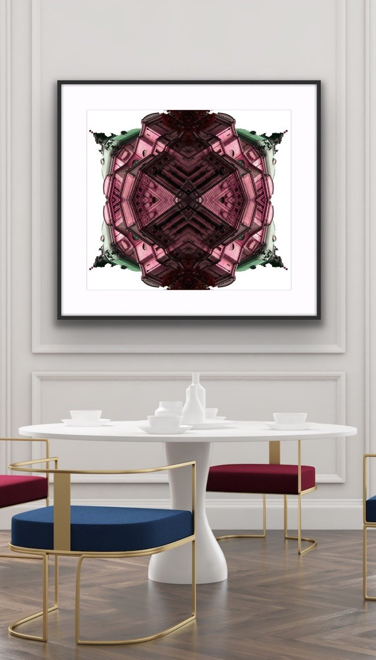Cube - Mystery Building Collection - Limited Edition Print 1/5