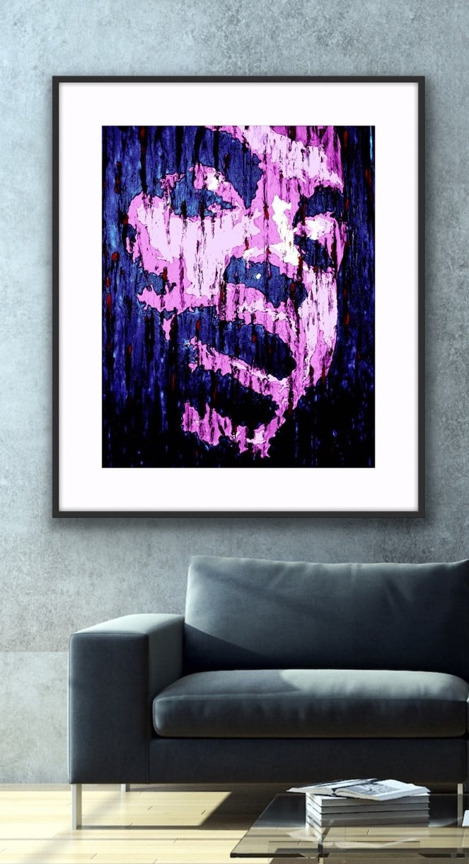 Lenny Blue - Limited Edition Print 1/5