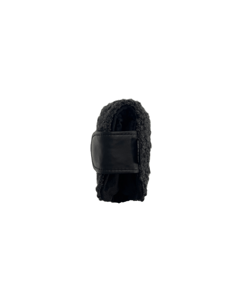 Charcoal Boucle Putter Cover