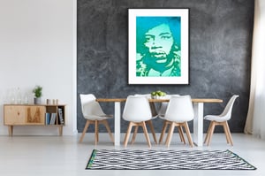 Jimi Blue Haze - Limited Edition Print 1/25