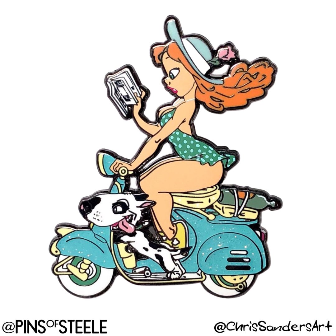 Image of Scooter Girl (Artist: Chris Sanders)