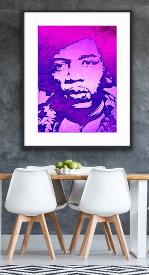 Jimi Purple Haze - Limited Edition Print 1/25