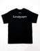 Image of Max Berry 'Landscapes' Black T-shirt