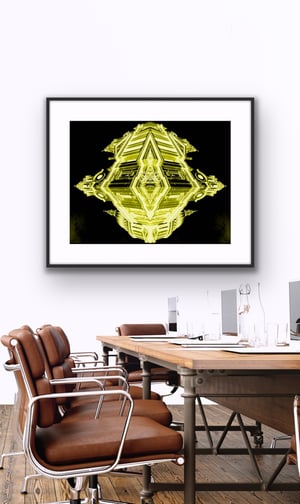 Endeavour Yellow - Mystery Building Series - Limited Edition Print 1/10
