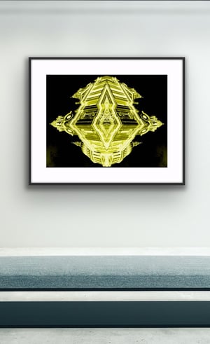 Endeavour Yellow - Mystery Building Series - Limited Edition Print 1/10
