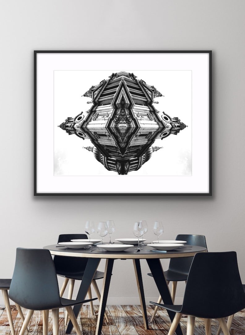 Endeavour Original - Mystery Building Series - Limited Edition Print 3/10