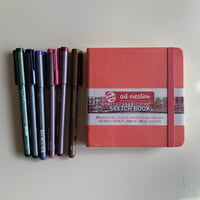 Image 1 of Sketchbook+6 pens