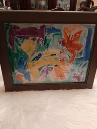 Image 1 of Colorful Abstract Painting 