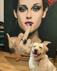 Image 3 of Kristen Stewart COVID Print