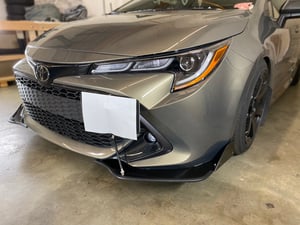 Image of 2019-2023 Toyota Corolla Hatchback “2 piece” Splitter