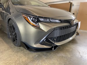 Image of 2019-2023 Toyota Corolla Hatchback “2 piece” Splitter