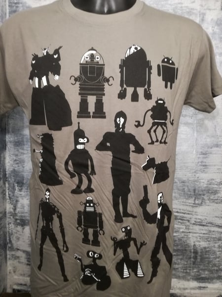Image of Robots mens t shirt