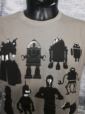 Image of Robots mens t shirt
