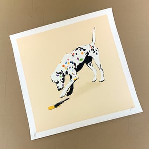 Image of "Most Is What You Make Of It" AP 1/2 Sand Variant - Hand Finished Screen Print