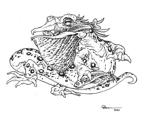 Image of Salamalican Original Art