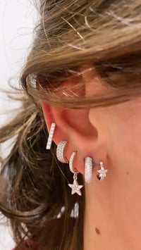 Image 4 of Orecchini Stelle Zirconi 