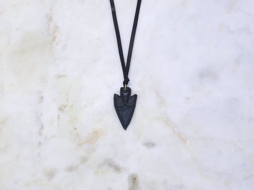 Image of Rebel Chic Warrior Arrowhead Necklace