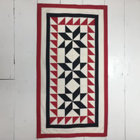 Image 4 of Red and Black Wallhanging 