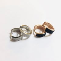 Image 2 of Orecchini Cerchio Piatto 