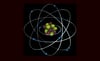 Bohr's Fruit Model of the Atom Poster