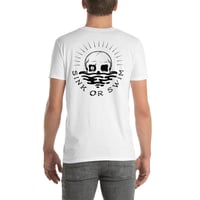 Image 4 of SINK OR SWIM SKULL T-SHIRT