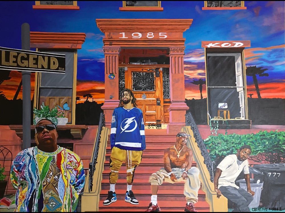 Image of “Legend Blvd” Canvas Prints