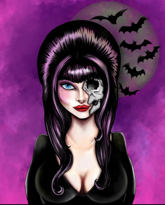 Image of ELVIRA GICLEE ART PRINT LIMITED TO 25