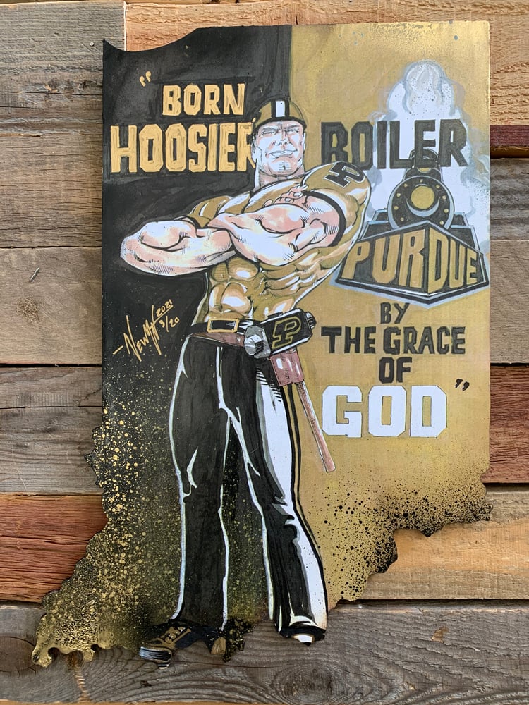 Image of Boiler By The Grace Of God ( Hand Painted Reproduction)