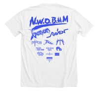 Image 2 of Neat Records Tribute White T-Shirt