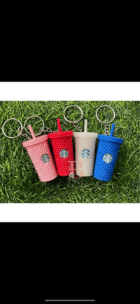 Image 1 of ( inspired) Starbucks Keychain Tumblr