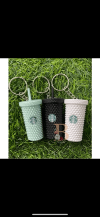 Image 2 of ( inspired) Starbucks Keychain Tumblr