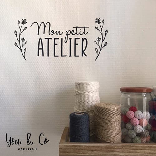 Image of Sticker "Mon petit ATELIER"